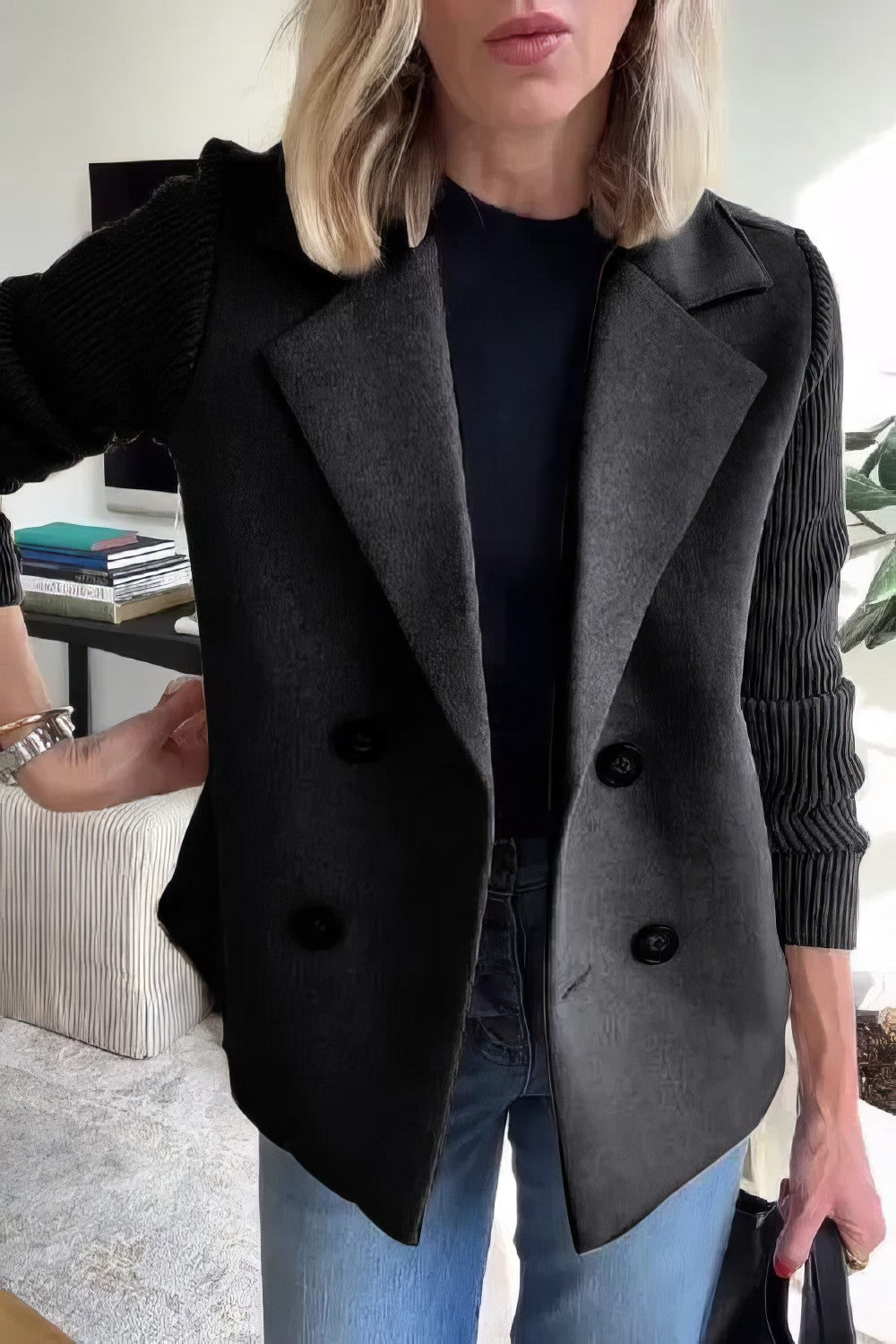 CLAIRE™ | Giacca Cardigan Patchwork